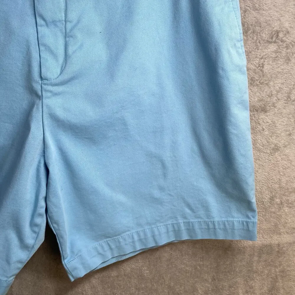 Ted Baker Shorts‎ Size 38 Blue Chino Casual Golf Coastal Preppy